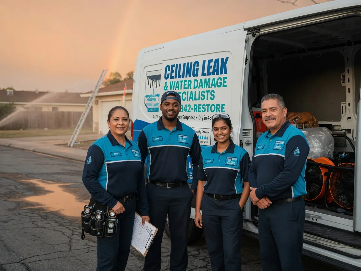 Ceiling Leak Cleanup company in Rochester, MN