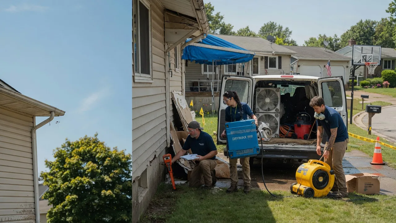Ceiling Leak Cleanup in Rochester, MN near me
